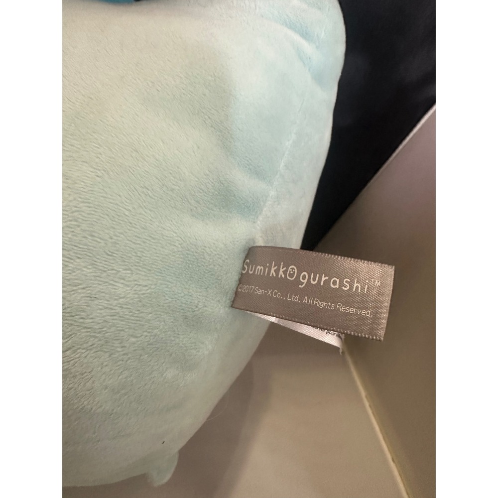 San-X Sumikko Gurashi Tokage Lizard Plush Blue 9.5 Inch Stuffed Animal Toy - Picture 4 of 5